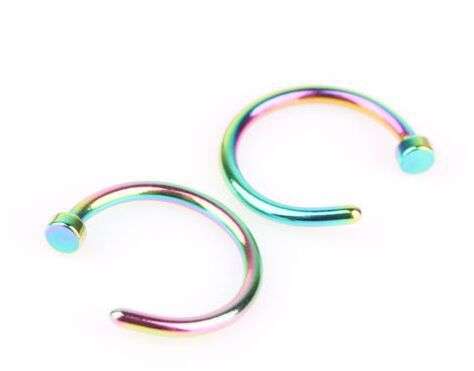 Medical Stainless Steel False Nose Ring | Orazek UK Ltd