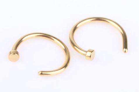 Medical Stainless Steel False Nose Ring | Orazek UK Ltd