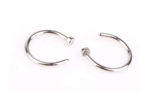 Medical Stainless Steel False Nose Ring | Orazek UK Ltd