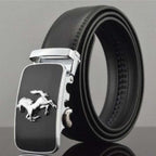 Men Automatic Buckle Leather Belts | Orazek UK Ltd