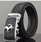 Men Automatic Buckle Leather Belts | Orazek UK Ltd