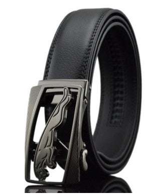 Men Automatic Buckle Leather Belts | Orazek UK Ltd