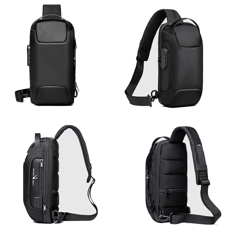 Men Chest Bag Messenger Bag Anti-theft Shoulder Bags Chest Bag Pack For Male | Orazek UK Ltd