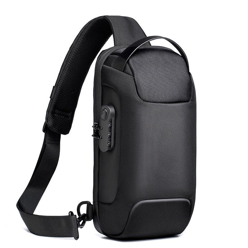 Men Chest Bag Messenger Bag Anti-theft Shoulder Bags Chest Bag Pack For Male | Orazek UK Ltd