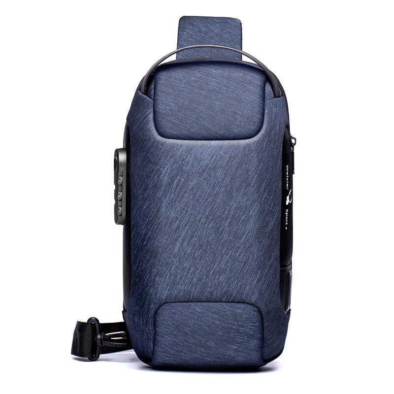 Men Chest Bag Messenger Bag Anti-theft Shoulder Bags Chest Bag Pack For Male | Orazek UK Ltd