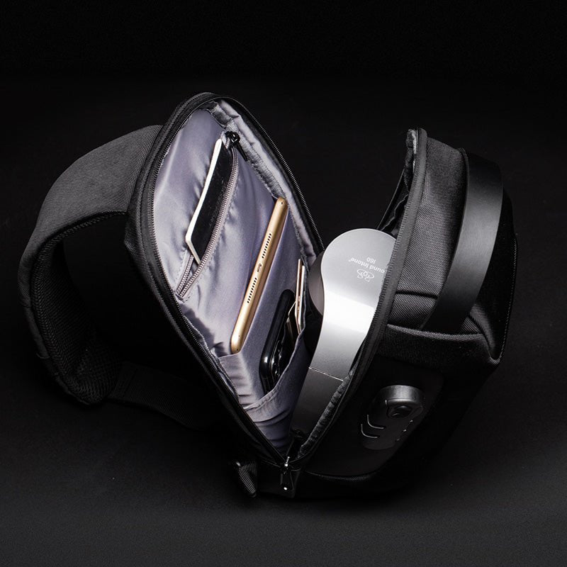 Men Chest Bag Messenger Bag Anti-theft Shoulder Bags Chest Bag Pack For Male | Orazek UK Ltd
