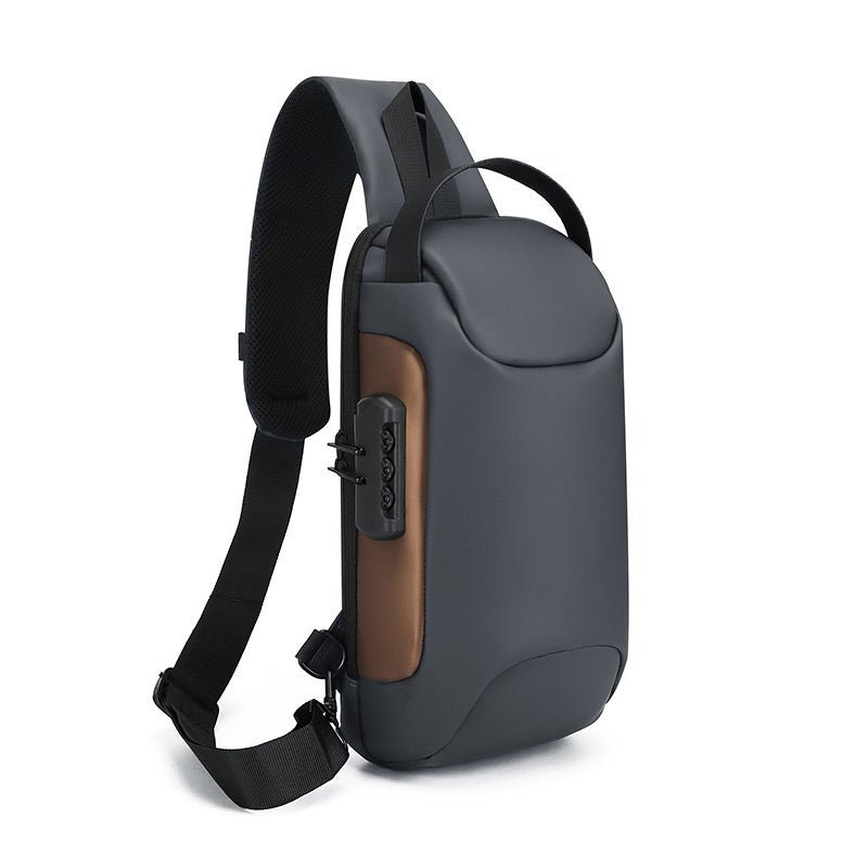Men Chest Bag Messenger Bag Anti-theft Shoulder Bags Chest Bag Pack For Male | Orazek UK Ltd