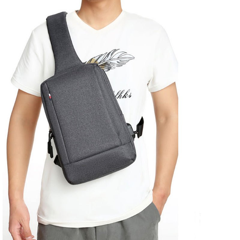 Men Chest Bag Shoulder Bags Crossbody Sling Backpack | Orazek UK Ltd