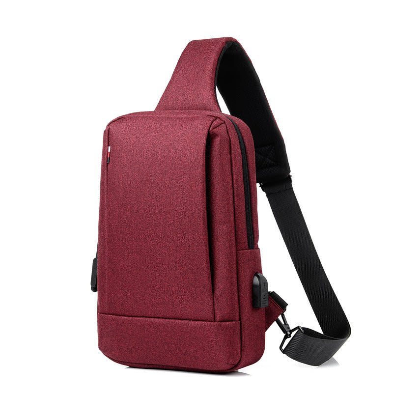Men Chest Bag Shoulder Bags Crossbody Sling Backpack | Orazek UK Ltd