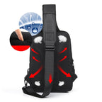 Men Chest Bag Shoulder Bags Crossbody Sling Backpack | Orazek UK Ltd