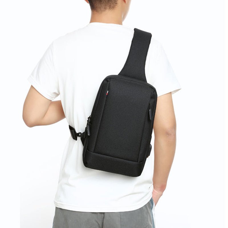Men Chest Bag Shoulder Bags Crossbody Sling Backpack | Orazek UK Ltd
