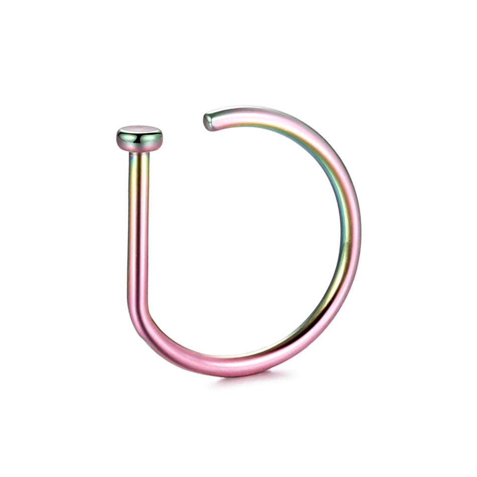 Men's And Women's Fashion Stainless Steel Nose Ring Orazek UK Ltd