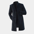 Men Trench Long Jackets Coats Overcoat Classic Jackets Solid Slim Fit Outwear | Orazek UK Ltd