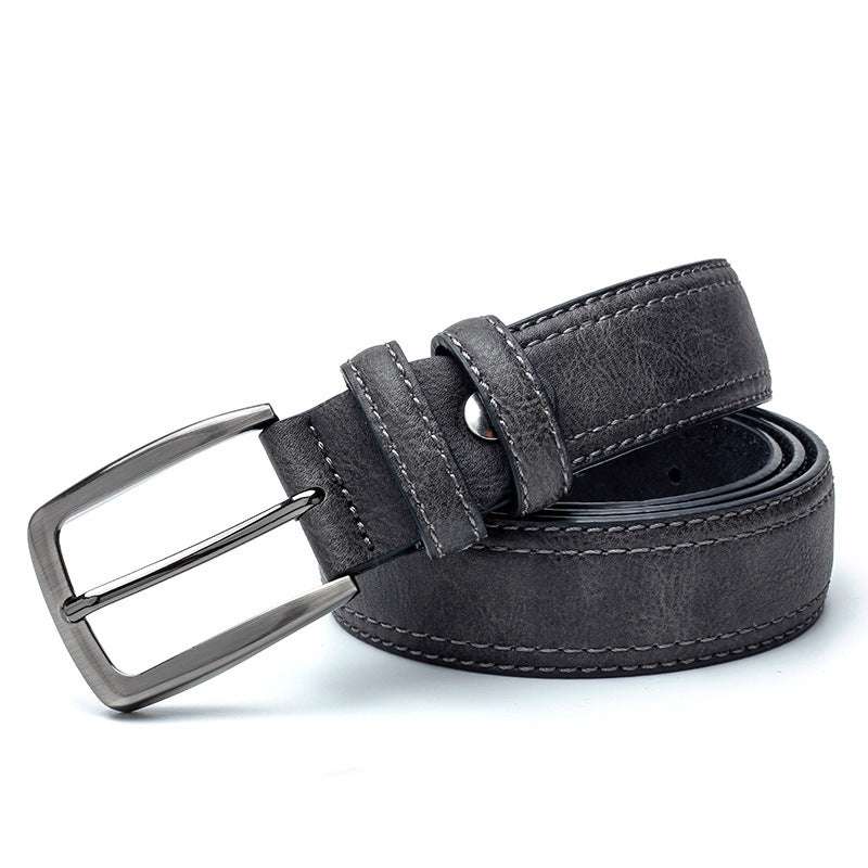 Men Vintage Belts For Jeans Luxury Split Leather Belt Men Famous Belt For Man Designer Belts With Vintage Style | Orazek UK Ltd