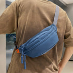 Men Women Sports Chest Bags All-matching Casual Simplicity Crossbody Bag | Orazek UK Ltd