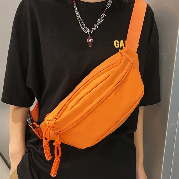 Men Women Sports Chest Bags All-matching Casual Simplicity Crossbody Bag | Orazek UK Ltd