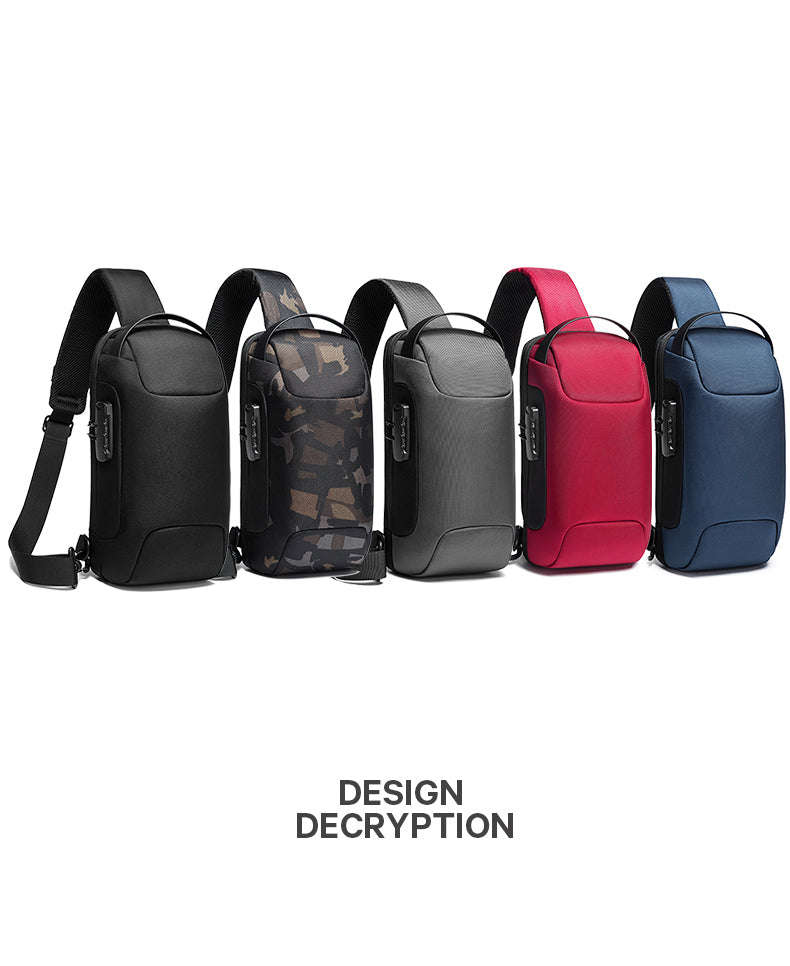 Men's Business Messenger Waterproof Shoulder Bag | Orazek UK Ltd