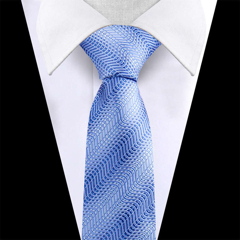 Men's Business TIE Advanced Casual Polyester Jacquard | Orazek UK Ltd