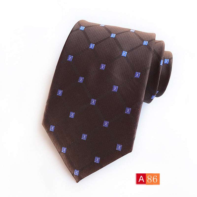 Men's Casual Formal Wear Polyester Jacquard Tie | Orazek UK Ltd