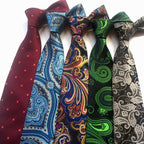 Men's Casual Formal Wear Polyester Jacquard Tie | Orazek UK Ltd