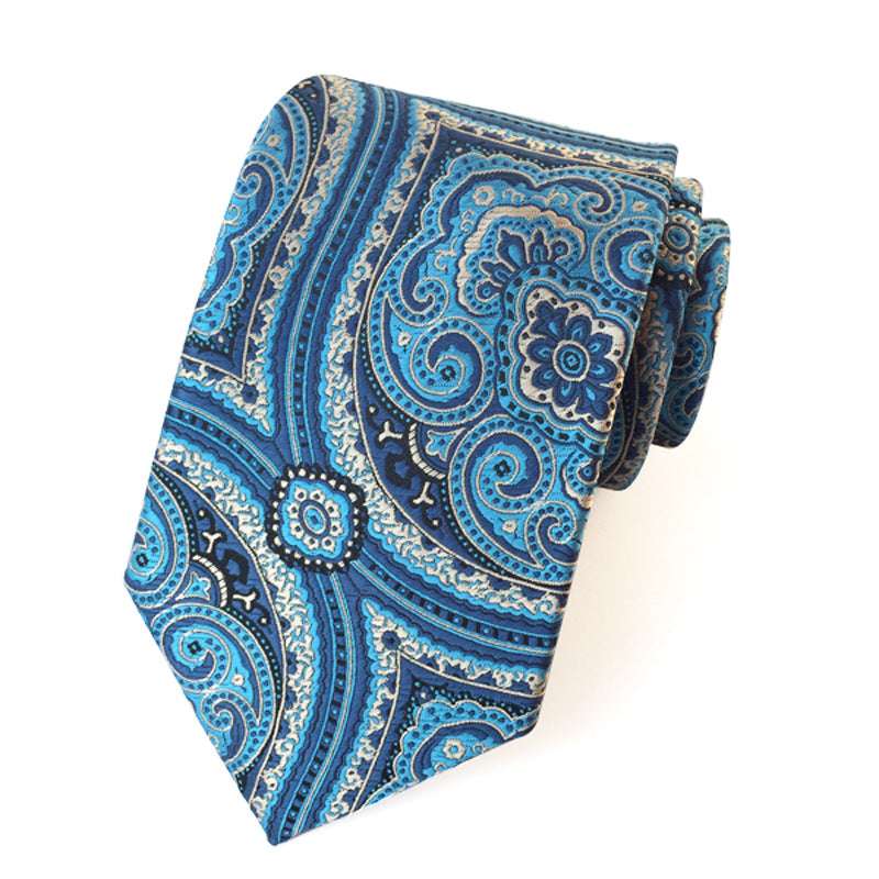 Men's Casual Formal Wear Polyester Jacquard Tie | Orazek UK Ltd
