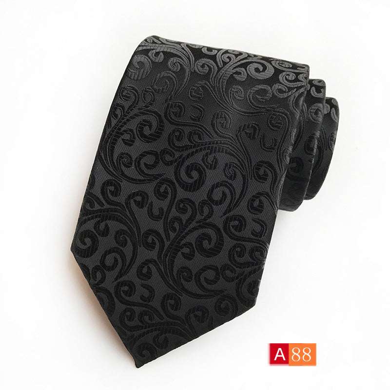 Men's Casual Formal Wear Polyester Jacquard Tie | Orazek UK Ltd