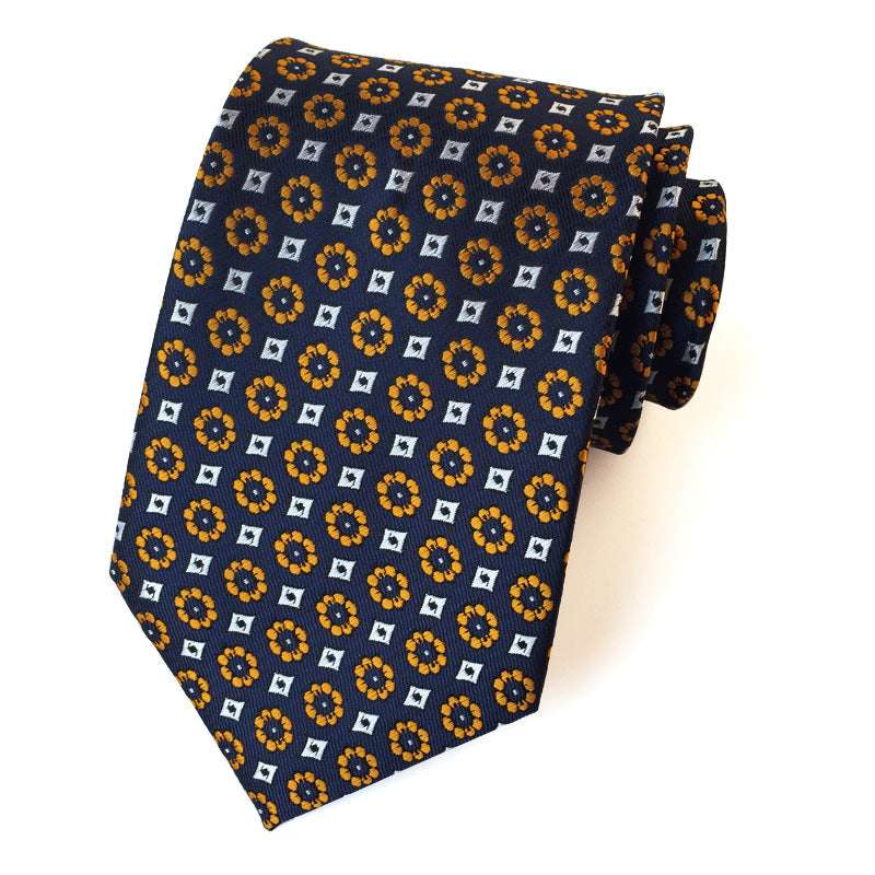 Men's Casual Formal Wear Polyester Jacquard Tie | Orazek UK Ltd