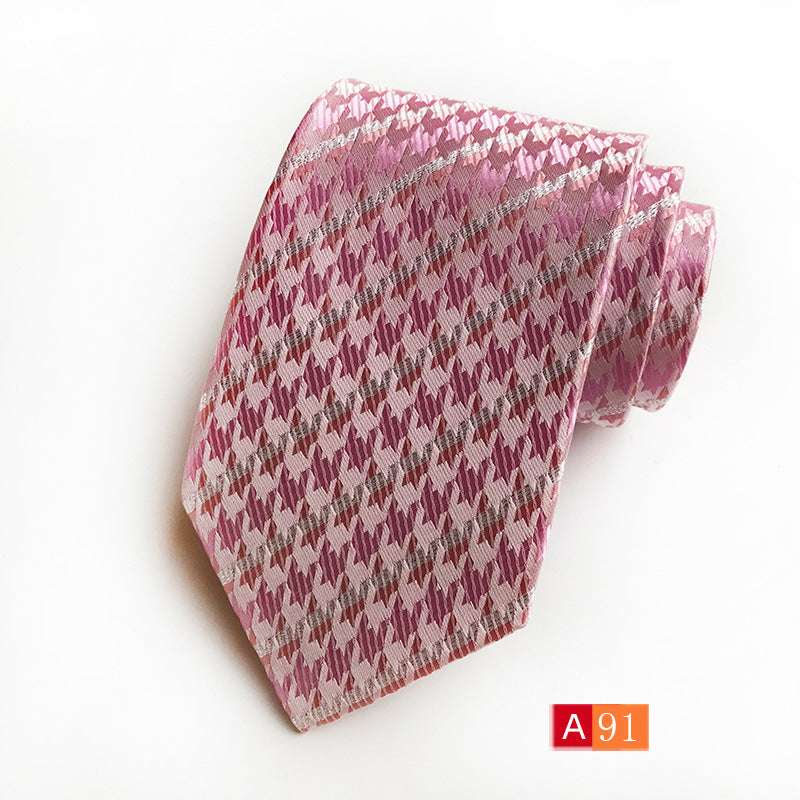 Men's Casual Formal Wear Polyester Jacquard Tie | Orazek UK Ltd
