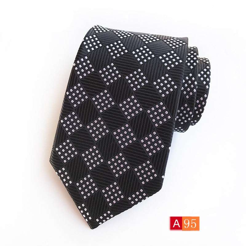 Men's Casual Formal Wear Polyester Jacquard Tie | Orazek UK Ltd
