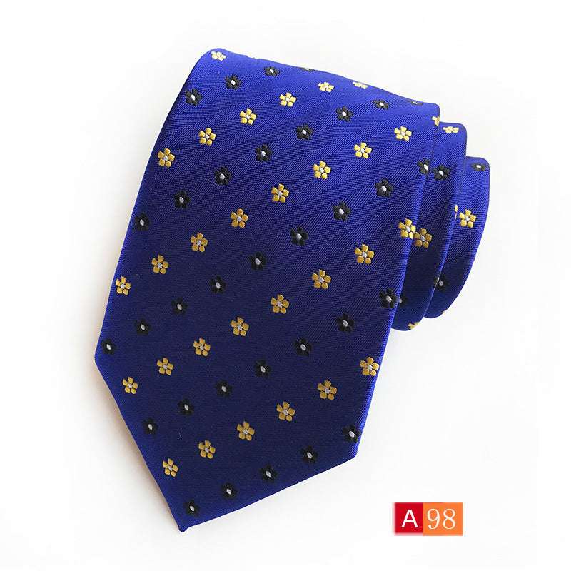 Men's Casual Formal Wear Polyester Jacquard Tie | Orazek UK Ltd