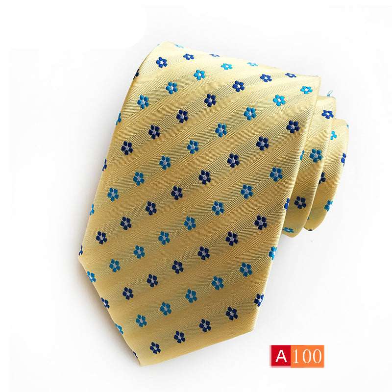 Men's Casual Formal Wear Polyester Jacquard Tie | Orazek UK Ltd