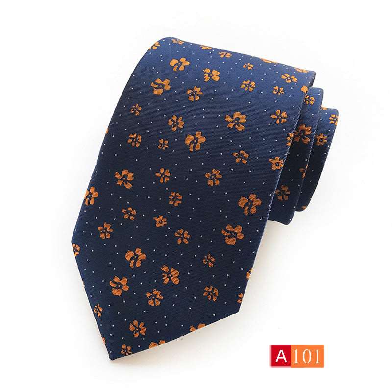 Men's Casual Formal Wear Polyester Jacquard Tie | Orazek UK Ltd
