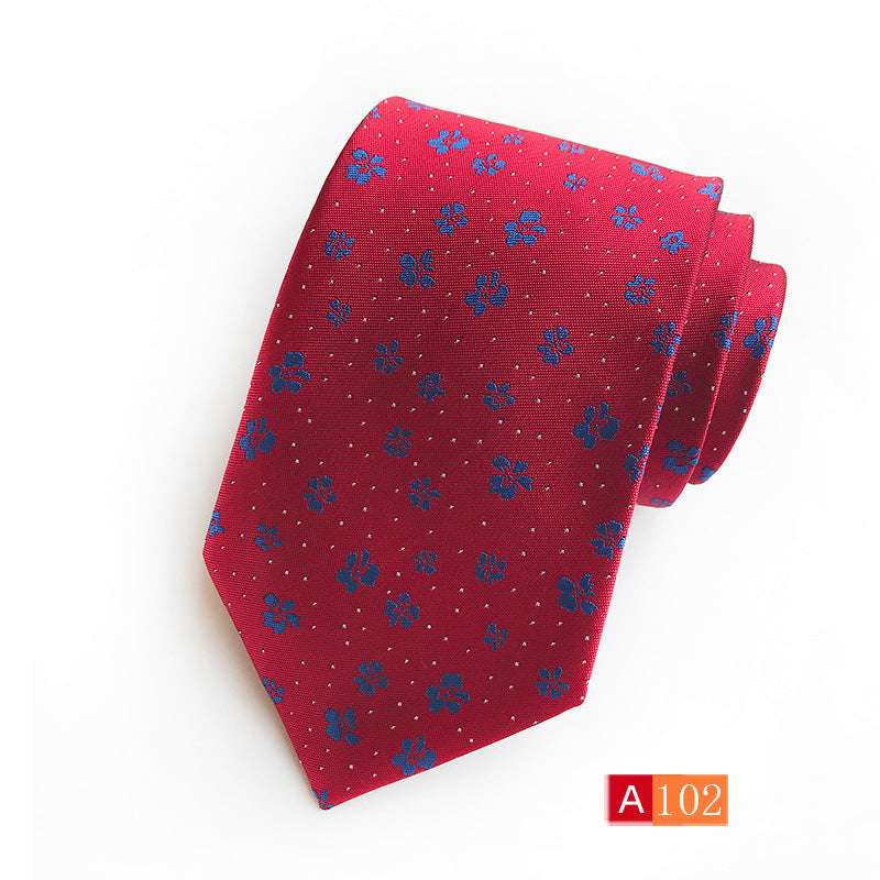 Men's Casual Formal Wear Polyester Jacquard Tie | Orazek UK Ltd