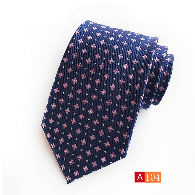 Men's Casual Formal Wear Polyester Jacquard Tie | Orazek UK Ltd