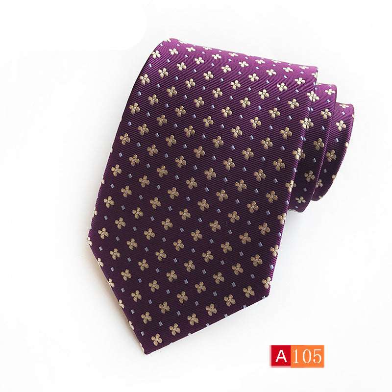 Men's Casual Formal Wear Polyester Jacquard Tie | Orazek UK Ltd