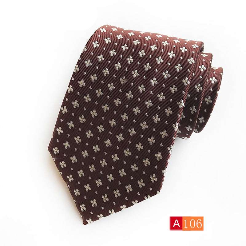 Men's Casual Formal Wear Polyester Jacquard Tie | Orazek UK Ltd