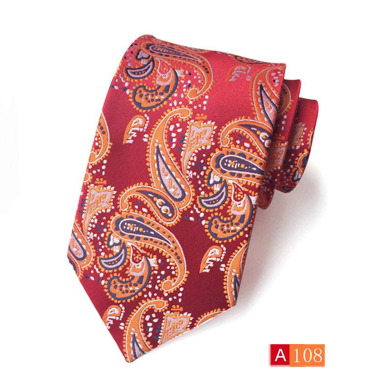 Men's Casual Formal Wear Polyester Jacquard Tie | Orazek UK Ltd