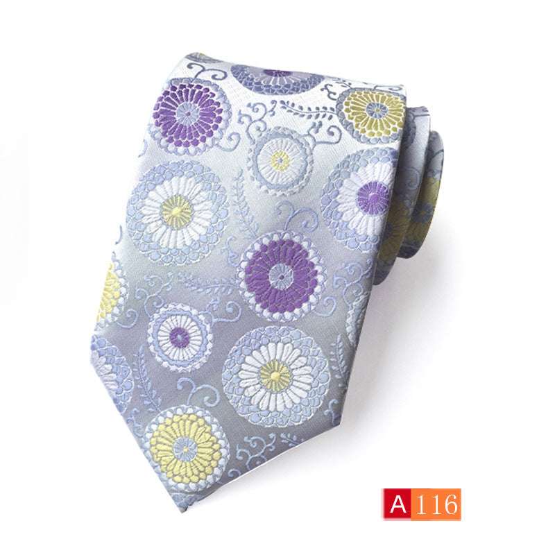 Men's Casual Formal Wear Polyester Jacquard Tie | Orazek UK Ltd