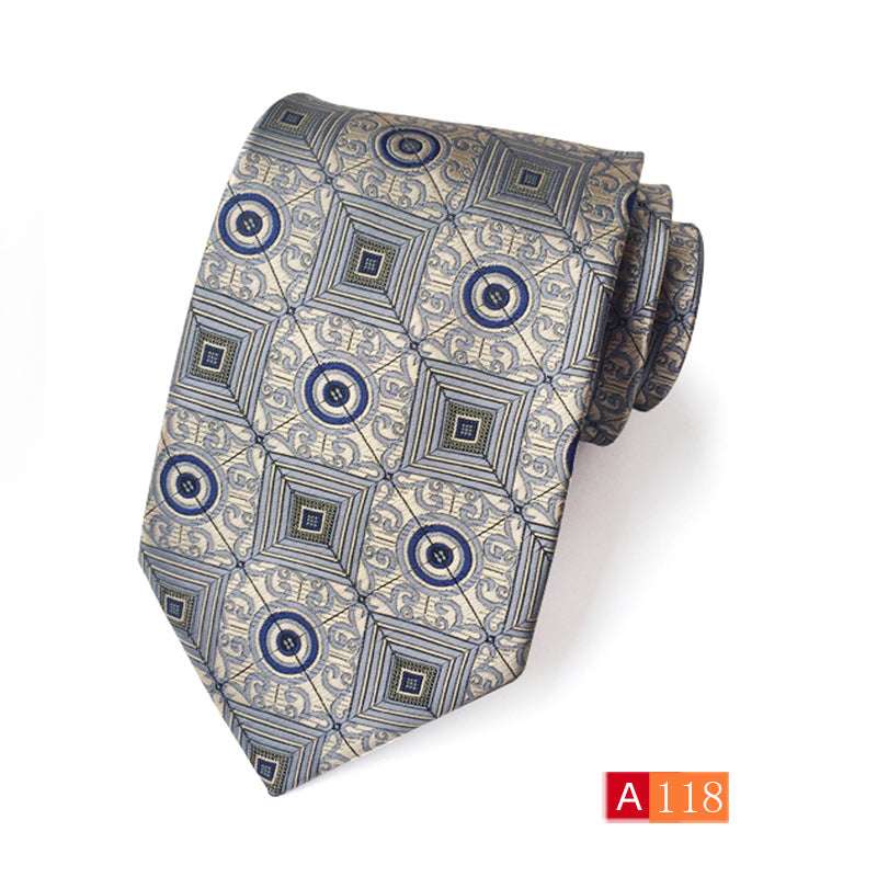 Men's Casual Formal Wear Polyester Jacquard Tie | Orazek UK Ltd