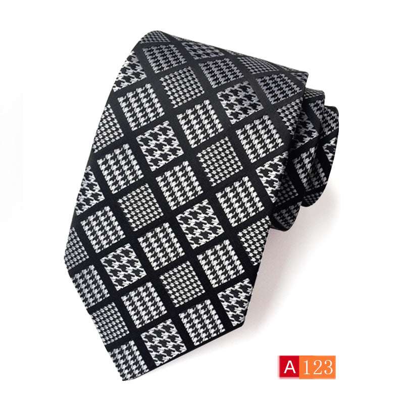 Men's Casual Formal Wear Polyester Jacquard Tie | Orazek UK Ltd