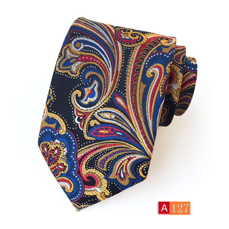 Men's Casual Formal Wear Polyester Jacquard Tie | Orazek UK Ltd