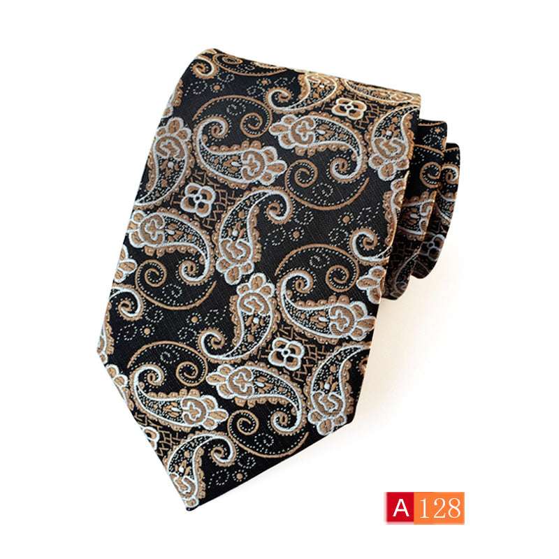 Men's Casual Formal Wear Polyester Jacquard Tie | Orazek UK Ltd