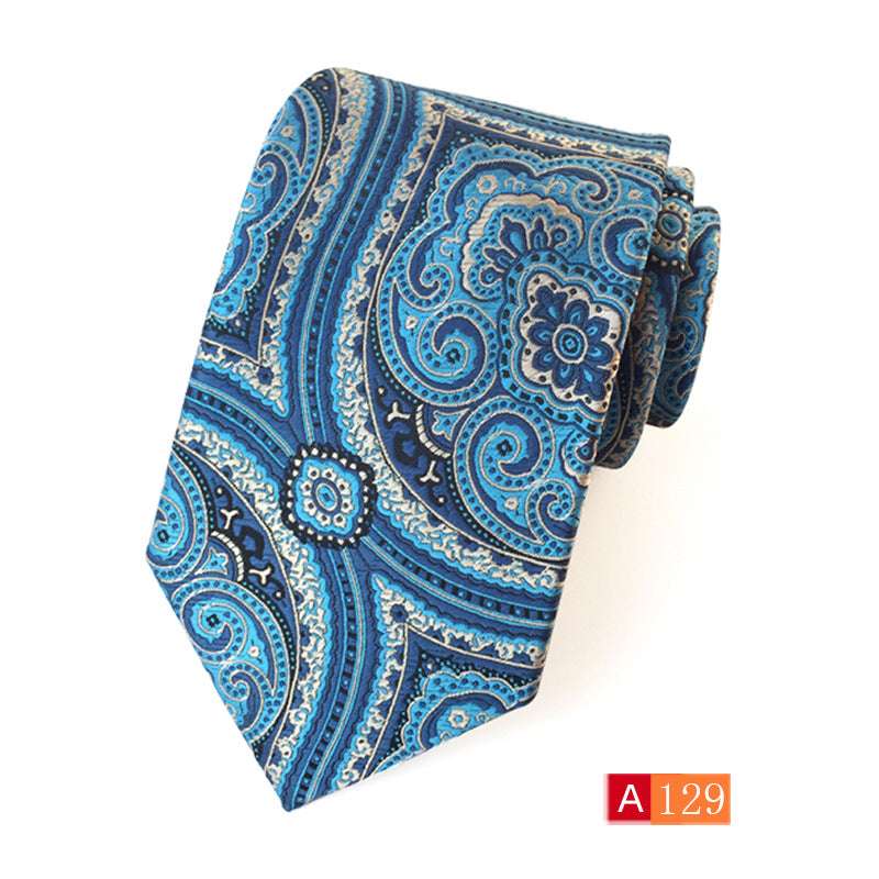 Men's Casual Formal Wear Polyester Jacquard Tie | Orazek UK Ltd