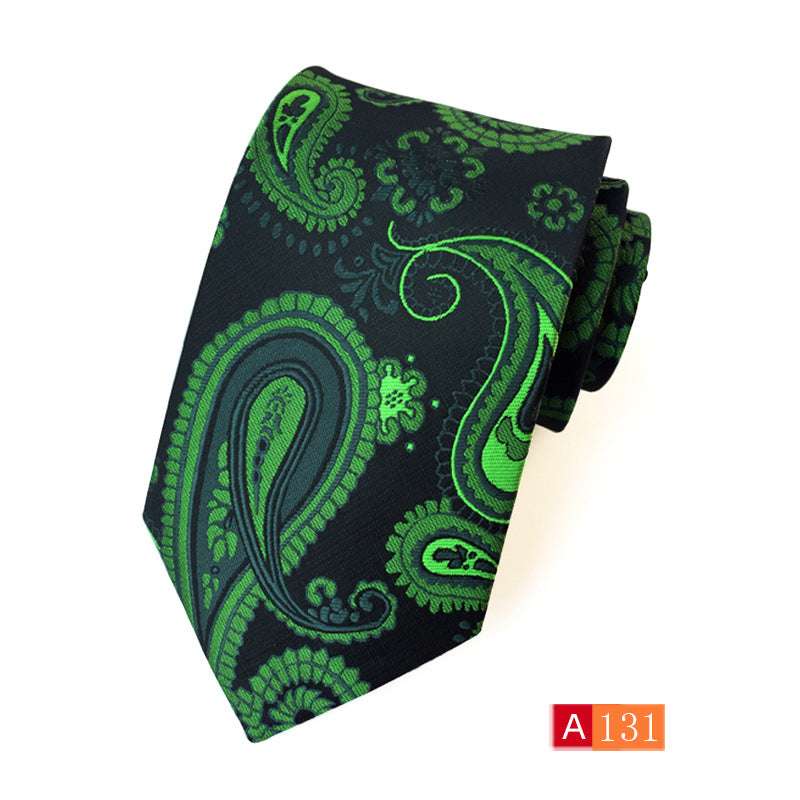 Men's Casual Formal Wear Polyester Jacquard Tie | Orazek UK Ltd