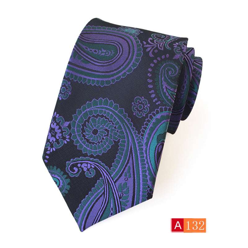 Men's Casual Formal Wear Polyester Jacquard Tie | Orazek UK Ltd