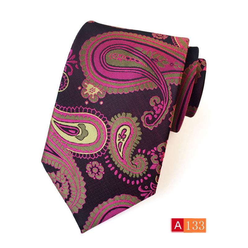 Men's Casual Formal Wear Polyester Jacquard Tie | Orazek UK Ltd