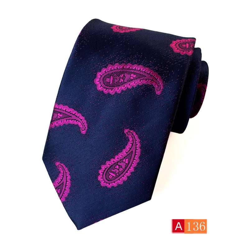 Men's Casual Formal Wear Polyester Jacquard Tie | Orazek UK Ltd