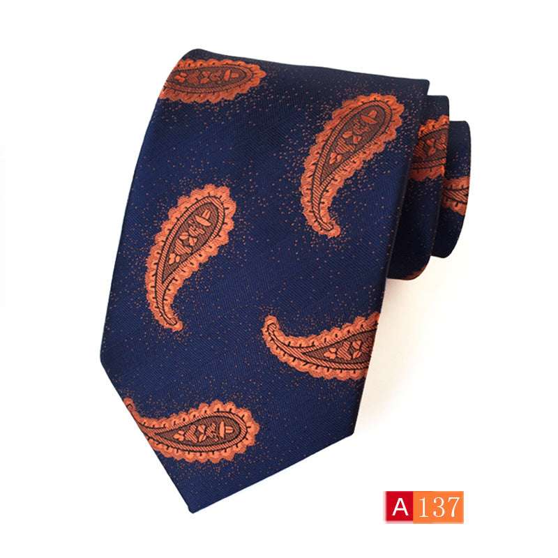 Men's Casual Formal Wear Polyester Jacquard Tie | Orazek UK Ltd