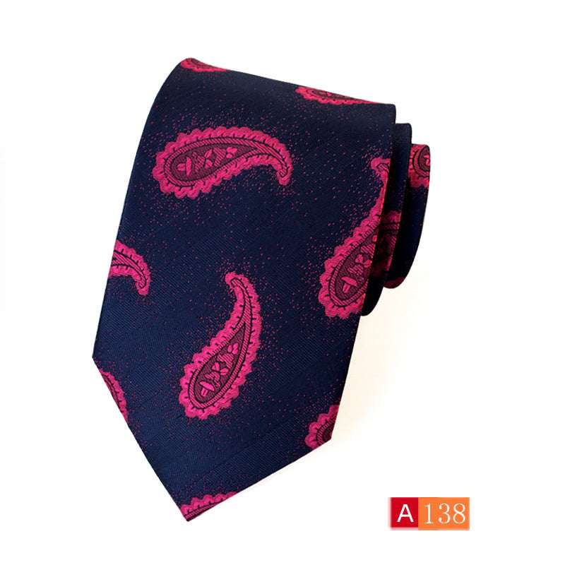 Men's Casual Formal Wear Polyester Jacquard Tie | Orazek UK Ltd