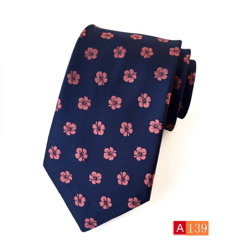 Men's Casual Formal Wear Polyester Jacquard Tie | Orazek UK Ltd